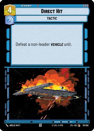 Direct Hit (078/262) (078/262) [Jump to Lightspeed] - Fantasy Flight Games - Card Brawlers | Quebec | Canada |