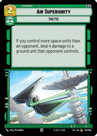 Air Superiority (125/262) (125/262) [Jump to Lightspeed] - Fantasy Flight Games - Card Brawlers | Quebec | Canada |
