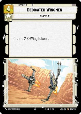 Dedicated Wingmen (254/262) (254/262) [Jump to Lightspeed] - Fantasy Flight Games - Card Brawlers | Quebec | Canada |