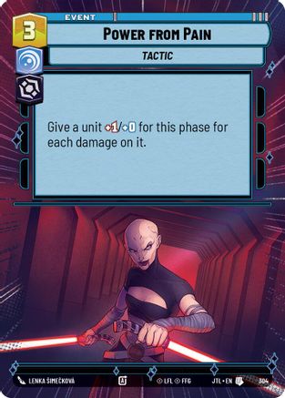 Power from Pain (304) (Hyperspace) (304) [Jump to Lightspeed] - Fantasy Flight Games - Card Brawlers | Quebec | Canada |