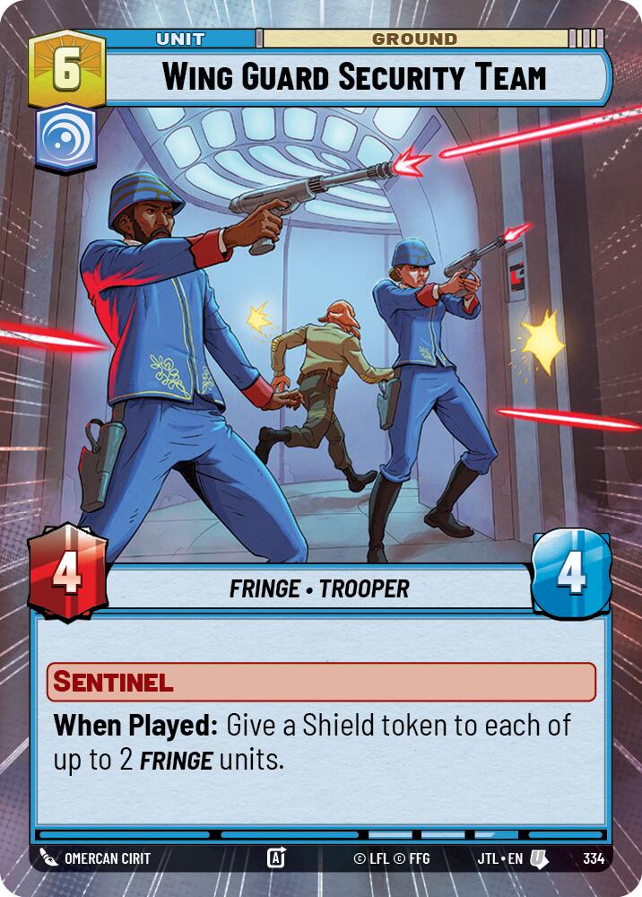 Wing Guard Security Team (334) (Hyperspace) (334) [Jump to Lightspeed] - Fantasy Flight Games - Card Brawlers | Quebec | Canada |