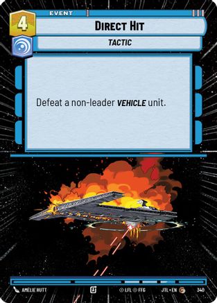 Direct Hit (340) (Hyperspace) (340) [Jump to Lightspeed] - Fantasy Flight Games - Card Brawlers | Quebec | Canada |