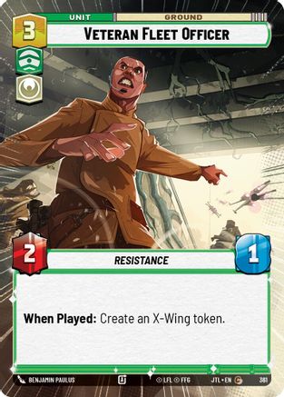 Veteran Fleet Officer (361) (Hyperspace) (361) [Jump to Lightspeed] - Fantasy Flight Games - Card Brawlers | Quebec | Canada |