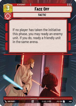 Face Off (440) (Hyperspace) (440) [Jump to Lightspeed] - Fantasy Flight Games - Card Brawlers | Quebec | Canada |