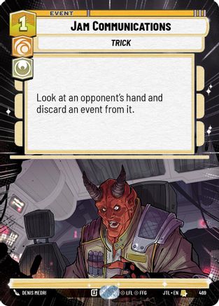 Jam Communications (469) (Hyperspace) (469) [Jump to Lightspeed] - Fantasy Flight Games - Card Brawlers | Quebec | Canada |