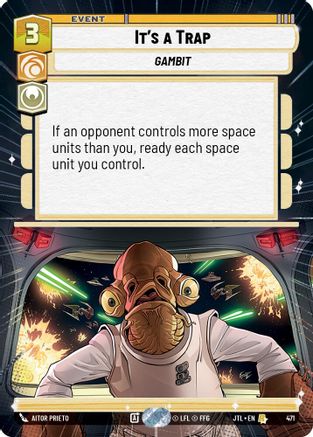 It's a Trap (471) (Hyperspace) (471) [Jump to Lightspeed] - Fantasy Flight Games - Card Brawlers | Quebec | Canada |