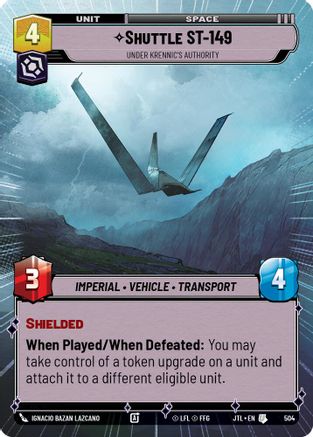 Shuttle ST-149 - Under Krennic's Authority (504) (Hyperspace) (504) [Jump to Lightspeed]