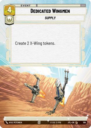 Dedicated Wingmen (516) (Hyperspace) (516) [Jump to Lightspeed] - Fantasy Flight Games - Card Brawlers | Quebec | Canada |
