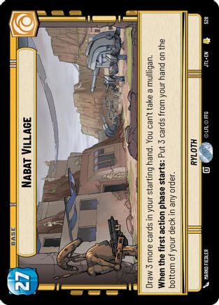 Nabat Village (528) (528) [Jump to Lightspeed] - Fantasy Flight Games - Card Brawlers | Quebec | Canada |
