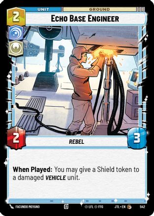 Echo Base Engineer (542) (542) [Jump to Lightspeed] - Fantasy Flight Games - Card Brawlers | Quebec | Canada |
