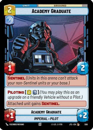 Academy Graduate (556) (556) [Jump to Lightspeed] - Fantasy Flight Games - Card Brawlers | Quebec | Canada |