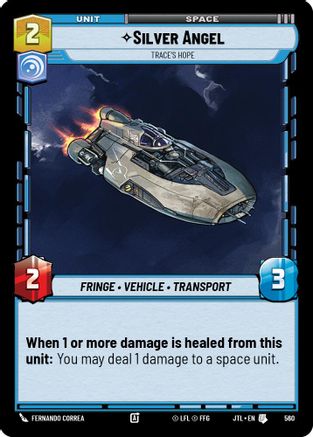 Silver Angel - Trace's Hope (560) (560) [Jump to Lightspeed] - Fantasy Flight Games - Card Brawlers | Quebec | Canada |