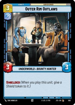 Outer Rim Outlaws (563) (563) [Jump to Lightspeed] - Fantasy Flight Games - Card Brawlers | Quebec | Canada |
