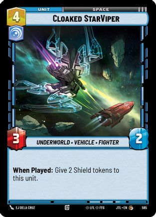 Cloaked StarViper (565) (565) [Jump to Lightspeed] - Fantasy Flight Games - Card Brawlers | Quebec | Canada |