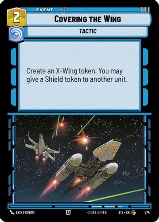 Covering the Wing (574) (574) [Jump to Lightspeed] - Fantasy Flight Games - Card Brawlers | Quebec | Canada |