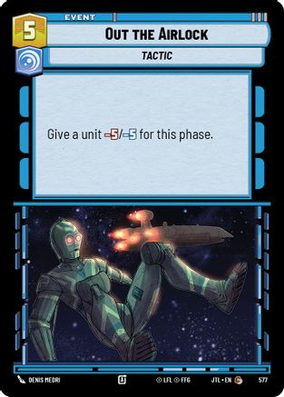 Out the Airlock (577) (577) [Jump to Lightspeed] - Fantasy Flight Games - Card Brawlers | Quebec | Canada |