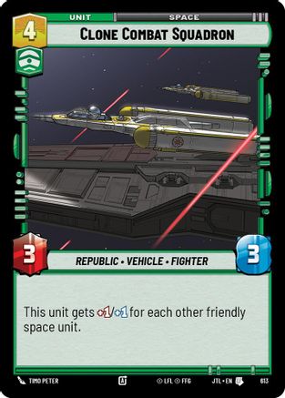 Clone Combat Squadron (613) (613) [Jump to Lightspeed] - Fantasy Flight Games - Card Brawlers | Quebec | Canada |