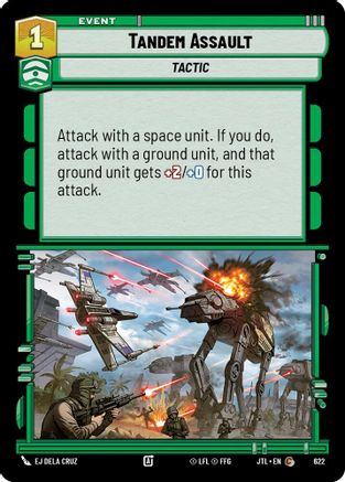Tandem Assault (622) (622) [Jump to Lightspeed] - Fantasy Flight Games - Card Brawlers | Quebec | Canada |