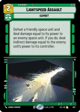 Lightspeed Assault (625) (625) [Jump to Lightspeed] - Fantasy Flight Games - Card Brawlers | Quebec | Canada |
