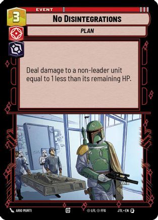 No Disintegrations (642) (642) [Jump to Lightspeed] - Fantasy Flight Games - Card Brawlers | Quebec | Canada |