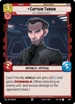 Captain Tarkin - Full Forward Assault (659) (659) [Jump to Lightspeed] - Fantasy Flight Games - Card Brawlers | Quebec | Canada |