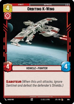 K-Wing en orbite (664) (664) [Saut à la vitesse de la lumière] 