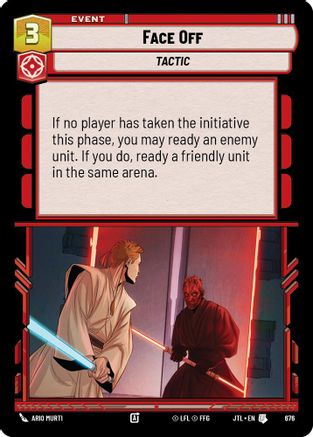 Face Off (676) (676) [Jump to Lightspeed] - Fantasy Flight Games - Card Brawlers | Quebec | Canada |