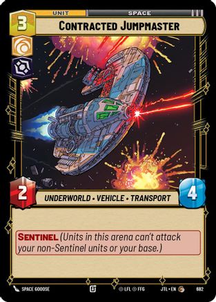 Contracted Jumpmaster (682) (682) [Jump to Lightspeed] - Fantasy Flight Games - Card Brawlers | Quebec | Canada |