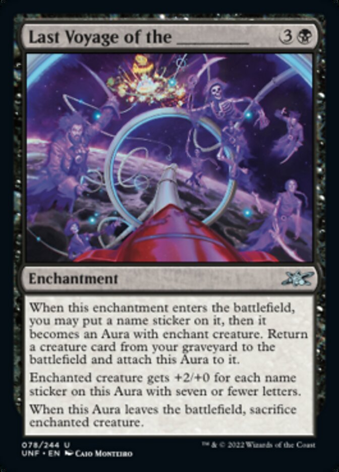 Last Voyage of the _____ [Unfinity] - Magic: The Gathering - Card Brawlers | Quebec | Canada |