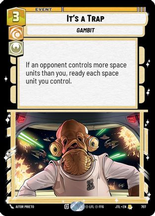 It's a Trap (707) (707) [Jump to Lightspeed] - Fantasy Flight Games - Card Brawlers | Quebec | Canada |