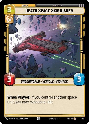 Death Space Skirmisher (715) (715) [Jump to Lightspeed] - Fantasy Flight Games - Card Brawlers | Quebec | Canada |
