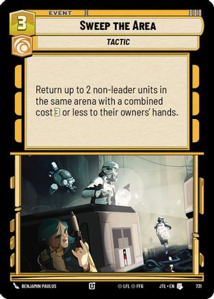 Sweep the Area (731) (731) [Jump to Lightspeed] - Fantasy Flight Games - Card Brawlers | Quebec | Canada |