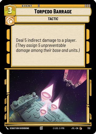 Torpedo Barrage (732) (732) [Jump to Lightspeed] - Fantasy Flight Games - Card Brawlers | Quebec | Canada |