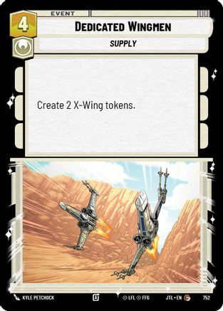 Dedicated Wingmen (752) (752) [Jump to Lightspeed] - Fantasy Flight Games - Card Brawlers | Quebec | Canada |