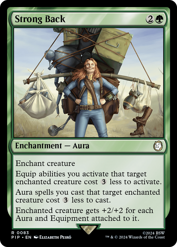 Strong Back [Fallout] - Magic: The Gathering - Card Brawlers | Quebec | Canada |