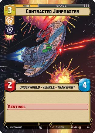 Maître de saut contractuel (918) (Hyperspace Foil) (918) [Saut à la vitesse de la lumière] 