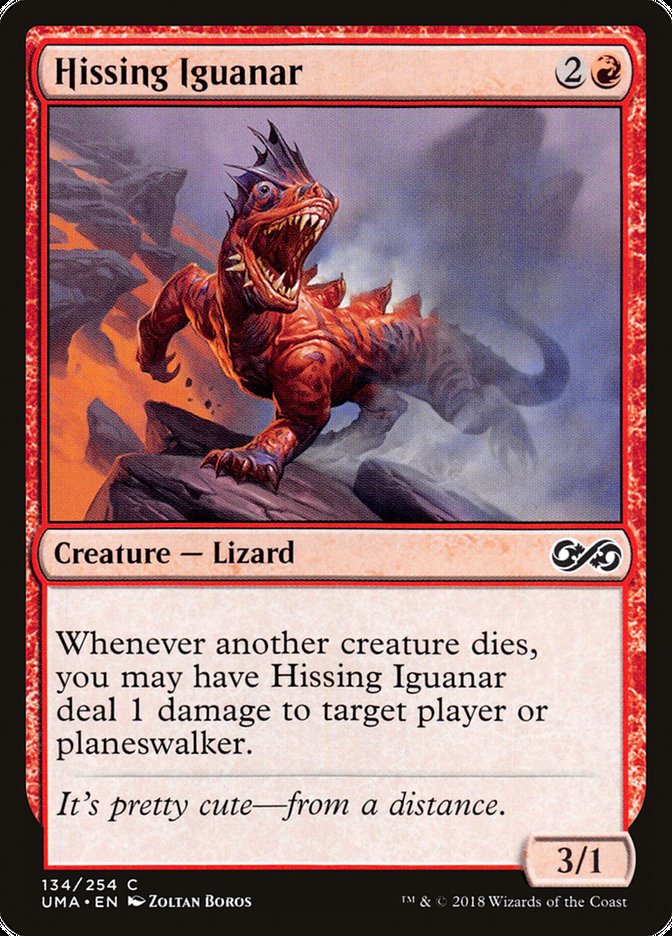 Hissing Iguanar [Ultimate Masters] - Magic: The Gathering - Card Brawlers | Quebec | Canada |