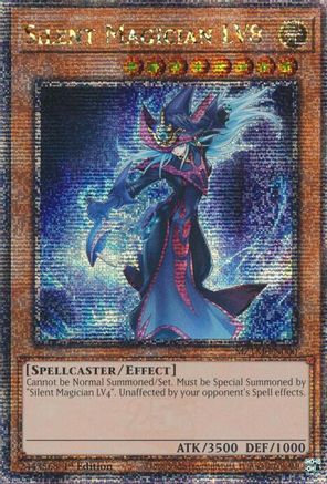 Silent Magician LV8 [MZTM-EN000] Quarter Century Secret Rare - Yu-Gi-Oh! - Card Brawlers | Quebec | Canada |