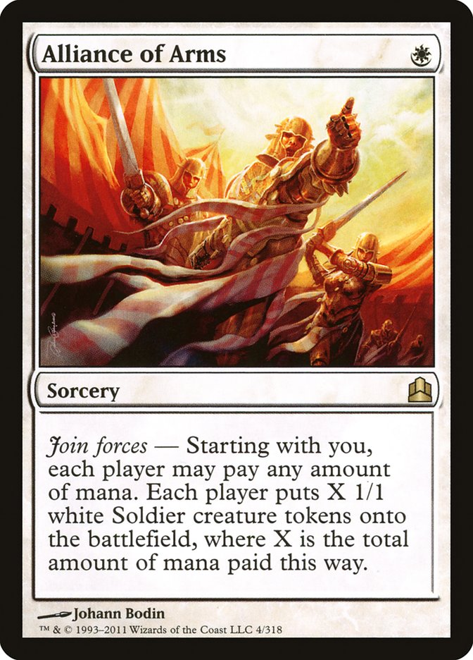 Alliance of Arms [Commander 2011] - Magic: The Gathering - Card Brawlers | Quebec | Canada |