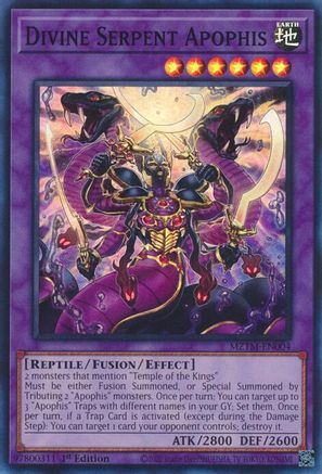 Divine Serpent Apophis [MZTM-EN004] Super Rare - Yu-Gi-Oh! - Card Brawlers | Quebec | Canada |