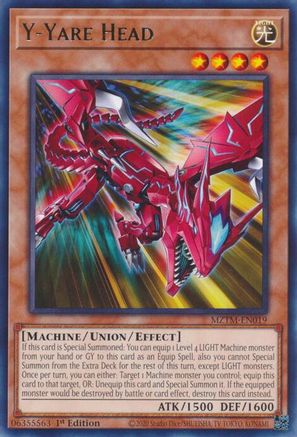 Y-Yare Head [MZTM-EN019] Rare
