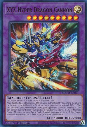 XYZ-Hyper Dragon Cannon [MZTM-EN021] Ultra Rare