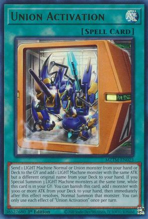 Union Activation [MZTM-EN023] Ultra Rare - Yu-Gi-Oh! - Card Brawlers | Quebec | Canada |