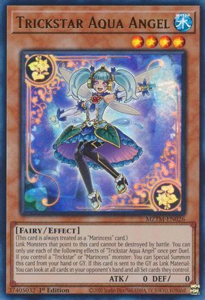 Trickstar Aqua Angel [MZTM-EN026] Ultra Rare 