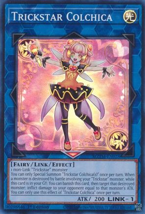 Colchica Trickstar [MZTM-EN028] Super Rare 