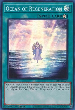 Ocean of Regeneration [MZTM-EN036] Super Rare - Yu-Gi-Oh! - Card Brawlers | Quebec | Canada |