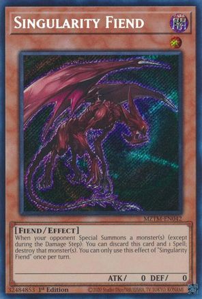 Singularity Fiend [MZTM-EN042] Secret Rare - Yu-Gi-Oh! - Card Brawlers | Quebec | Canada |