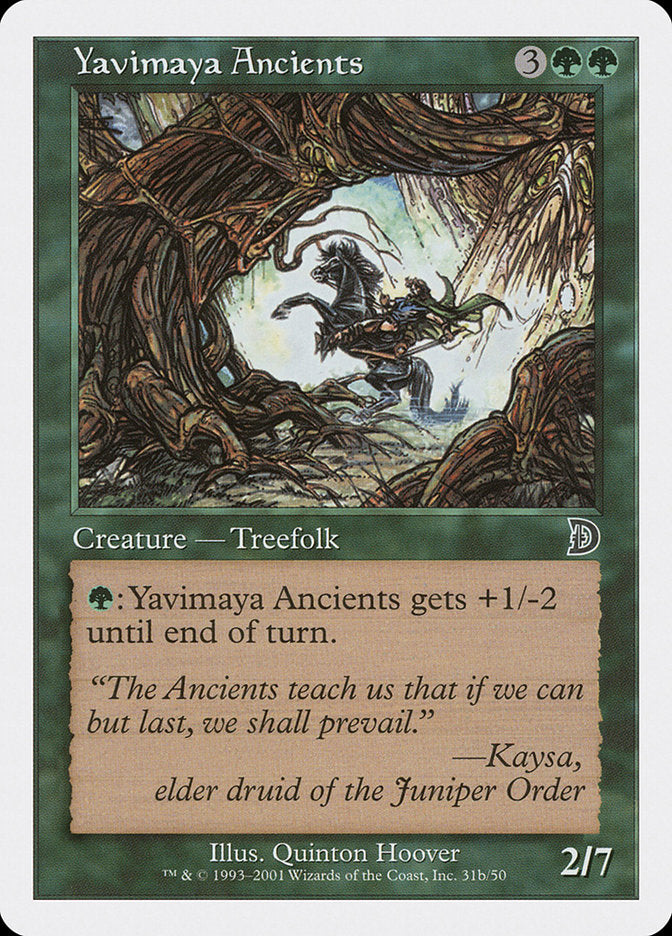 Yavimaya Ancients (Horse Art) [Deckmasters] - Magic: The Gathering - Card Brawlers | Quebec | Canada |