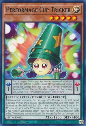 Performage Cup Tricker [MZTM-EN052] Rare - Yu-Gi-Oh! - Card Brawlers | Quebec | Canada |