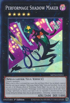 Performage Shadow Maker [MZTM-EN054] Super Rare - Yu-Gi-Oh! - Card Brawlers | Quebec | Canada |